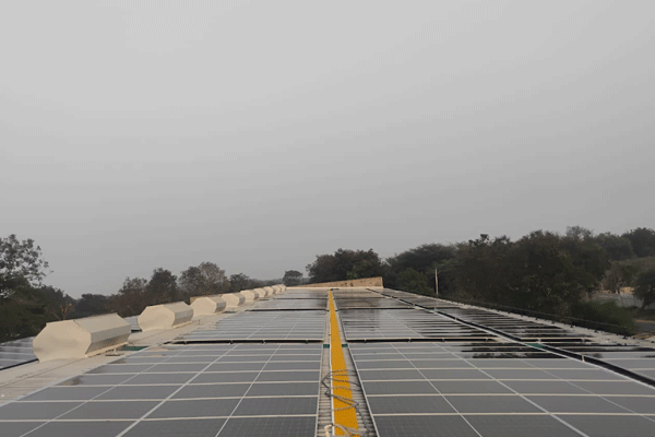 1.35 MW Solar Plant Kadi,Gujarat
