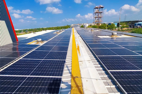 125 KW solar plant Kheda, Ahmedabad