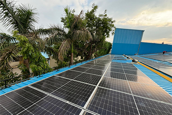 135 kW Solar Panel Kalol, Gandhinagar, Gujarat