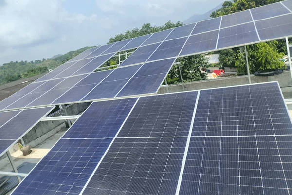 70 kW Ambaji solar plant