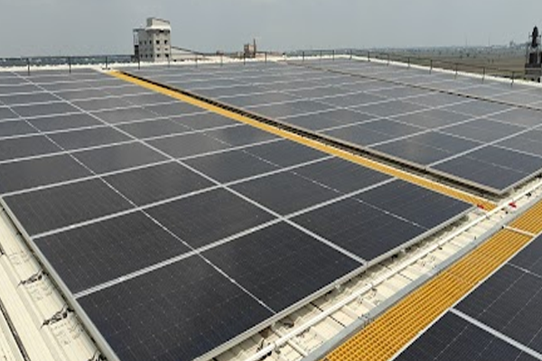 72 KW solar plant Gandhinagar