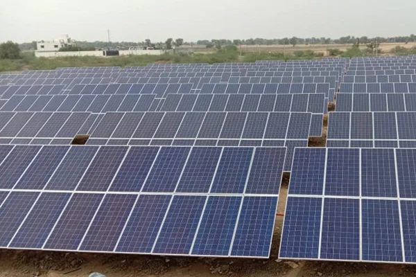 1000 KW solar plant Ranesar, Gujarat