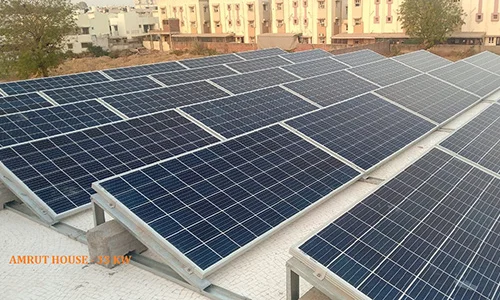 Amrut House 33-KW solar plant