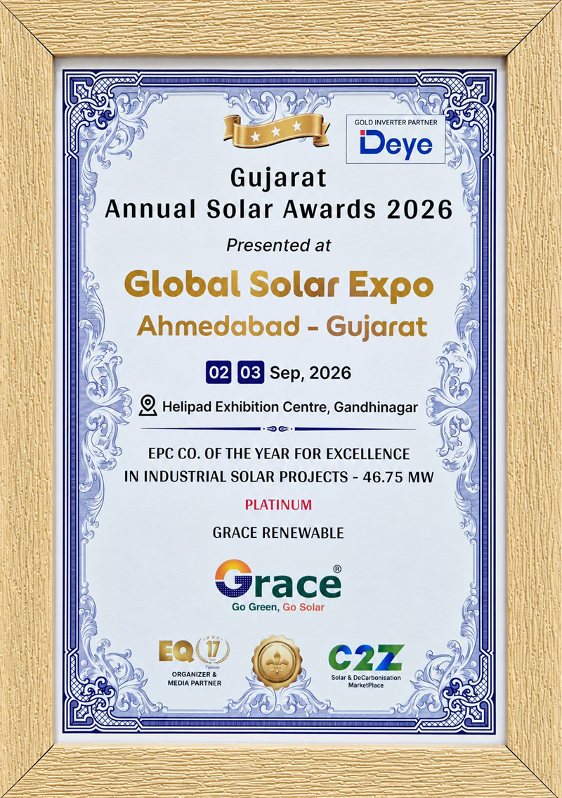 EPC Company Of The Year For Excellence in Industrial Solar Projects - PLATINUM
