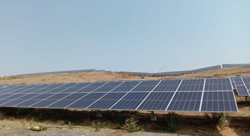 Solar project at Village - Dindori, tal - Dindori Dis - Nashik