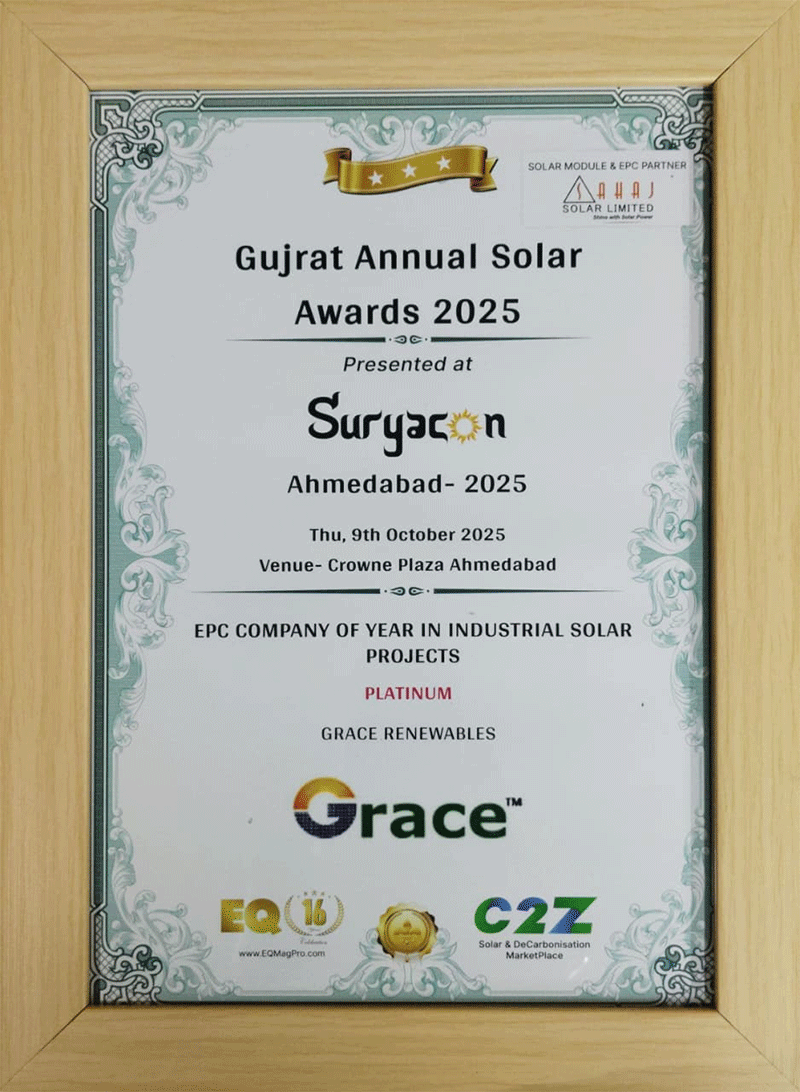 EPC Company of the year in Industrial Solar Projects