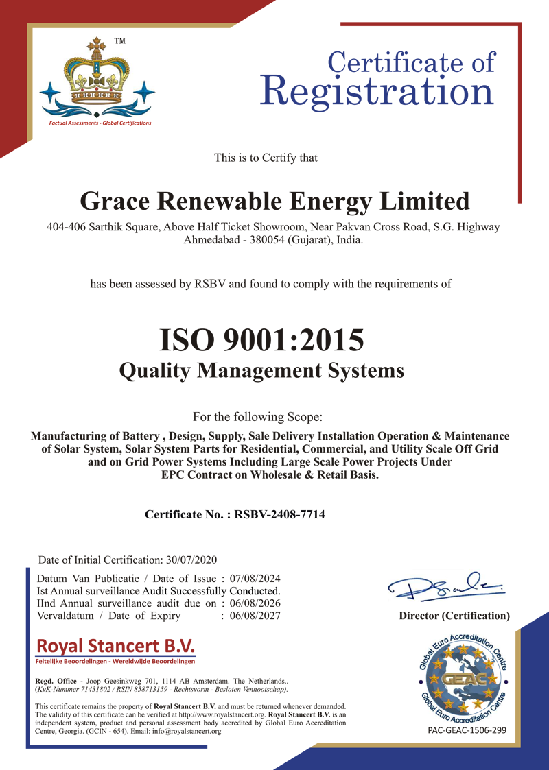 Grace Renewable Energy Limited