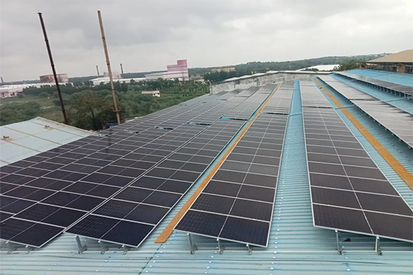 478 kW solar panel Kadi, Gujarat