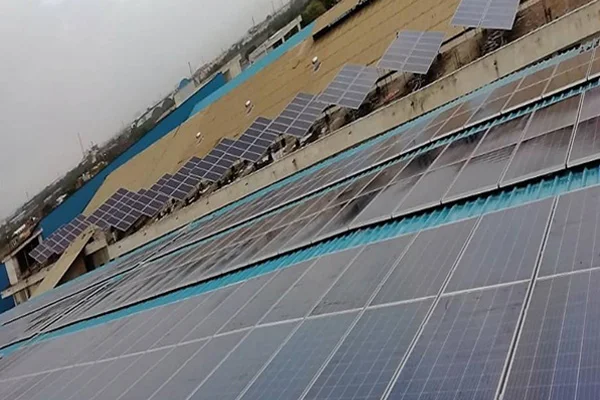 500 KW solar plant Narol Ahmedabad